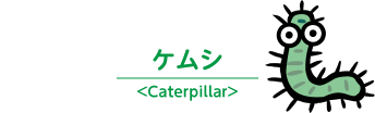 ケムシ＜Caterpillar＞